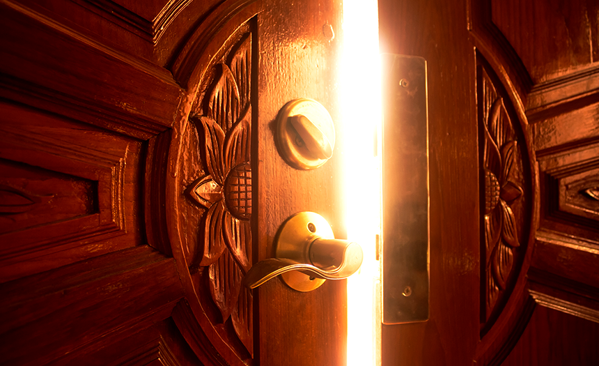 Puerta abierta