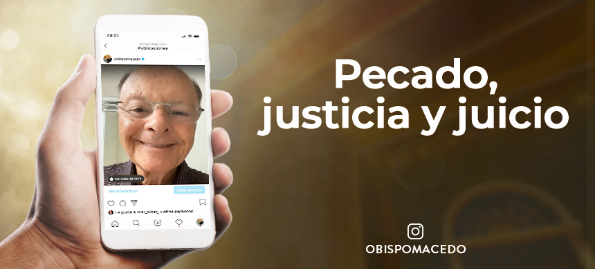 Pecado. justicia