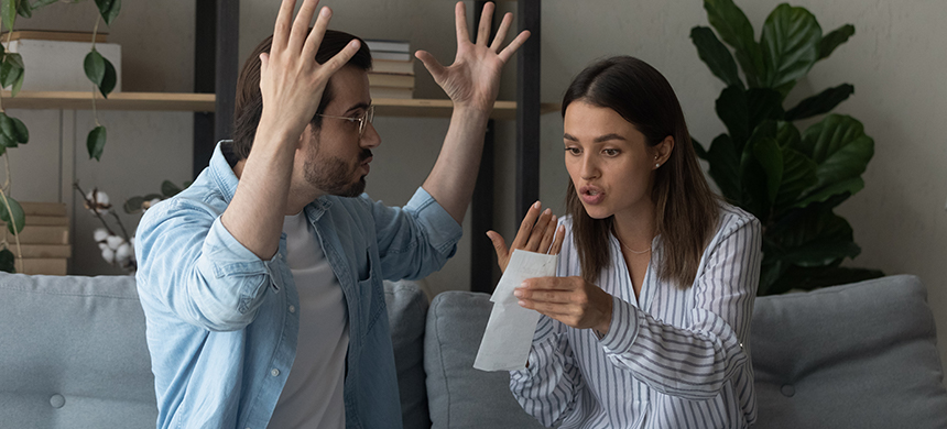 las parejas discuten, y el motivo es este