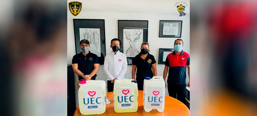 Donación de la UEC
